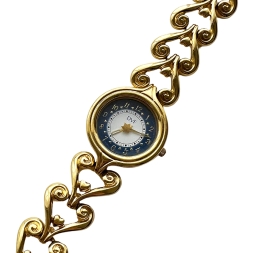 Diane von Furstenberg винтажные часы с браслетом цепью